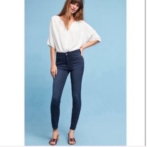 Pilcro and the letterpress ultra high rise skinny size 26